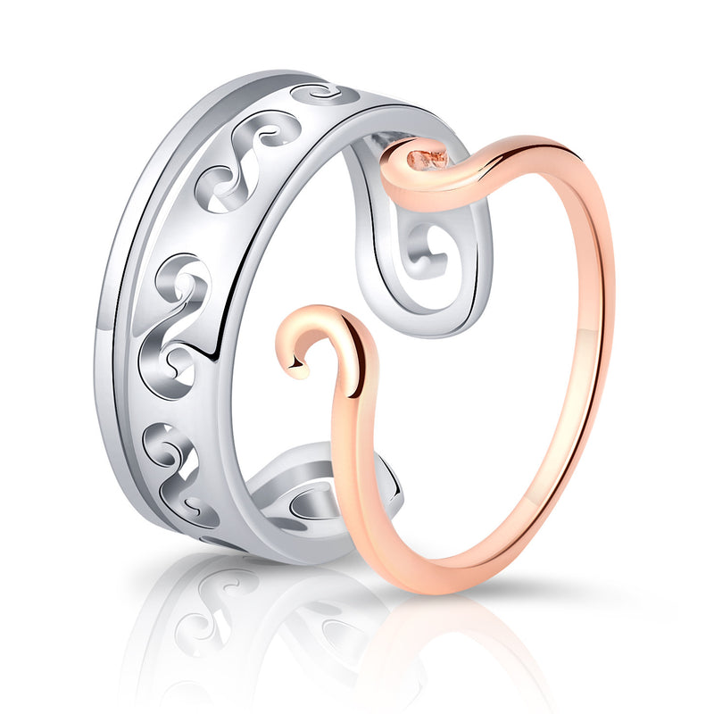 Moissanite Engagement Couple Couple Rings