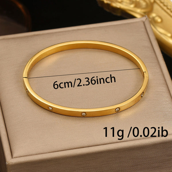Luxury 18K Gold Plated Minimalist Bracelet