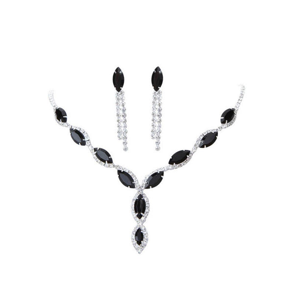 Amazon Burst Suit, Bridal Necklace, Wedding Jewelry, Big Diamond Jewelry