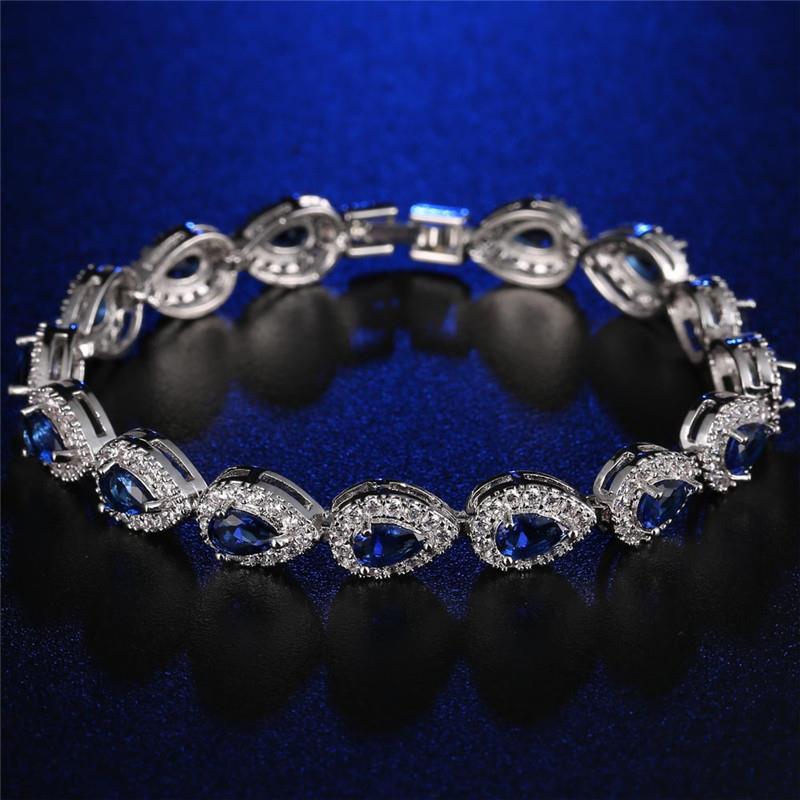 Copper Plating Inlaid Zircon Bracelet Natural Simple Women's