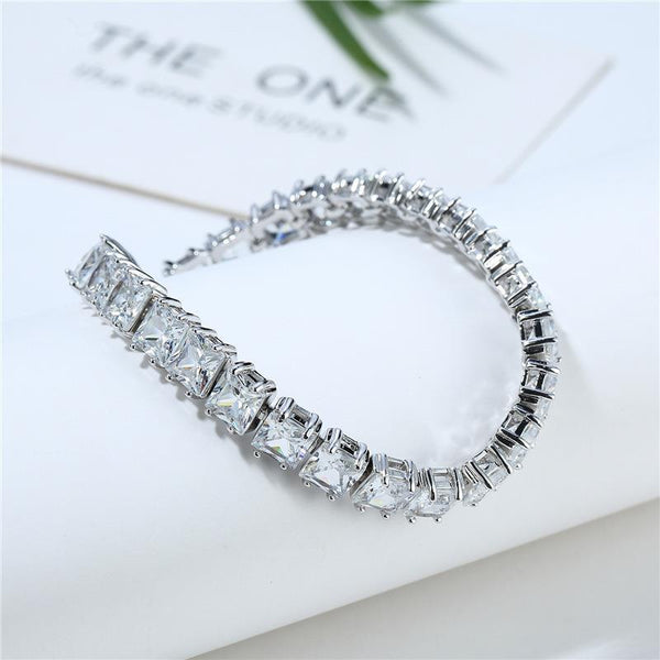 Copper Plating Inlaid Zircon Bracelet Natural Simple Women's