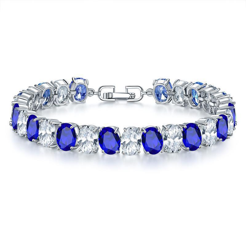 Copper Plating Inlaid Zircon Bracelet Natural Simple Women's