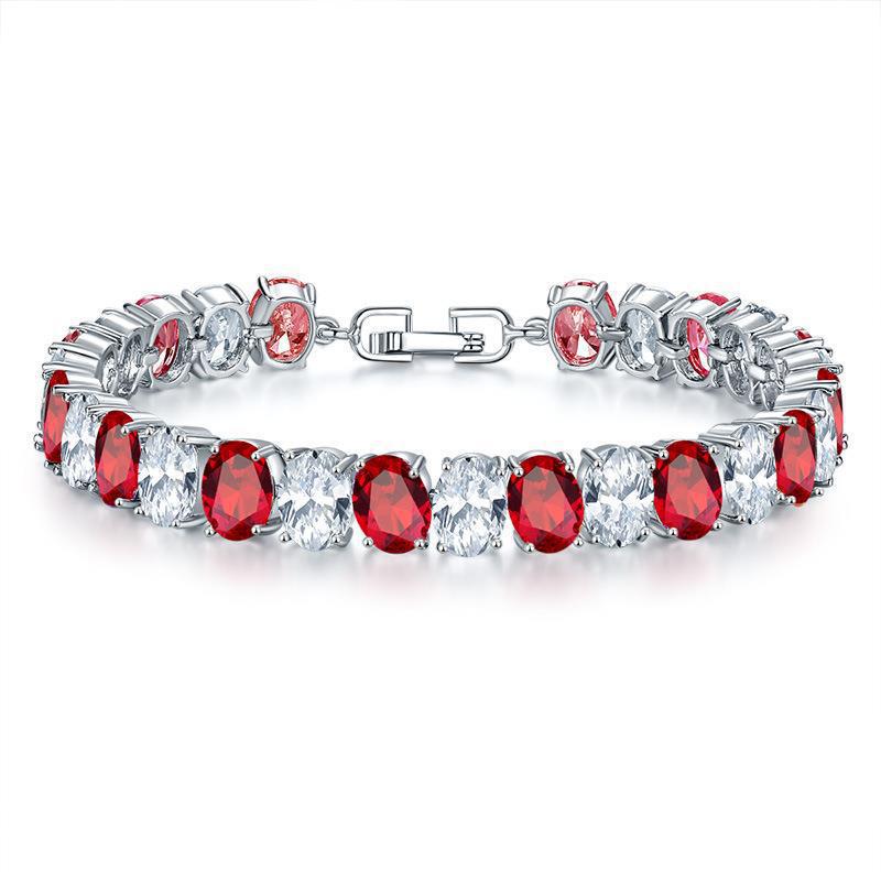 Copper Plating Inlaid Zircon Bracelet Natural Simple Women's