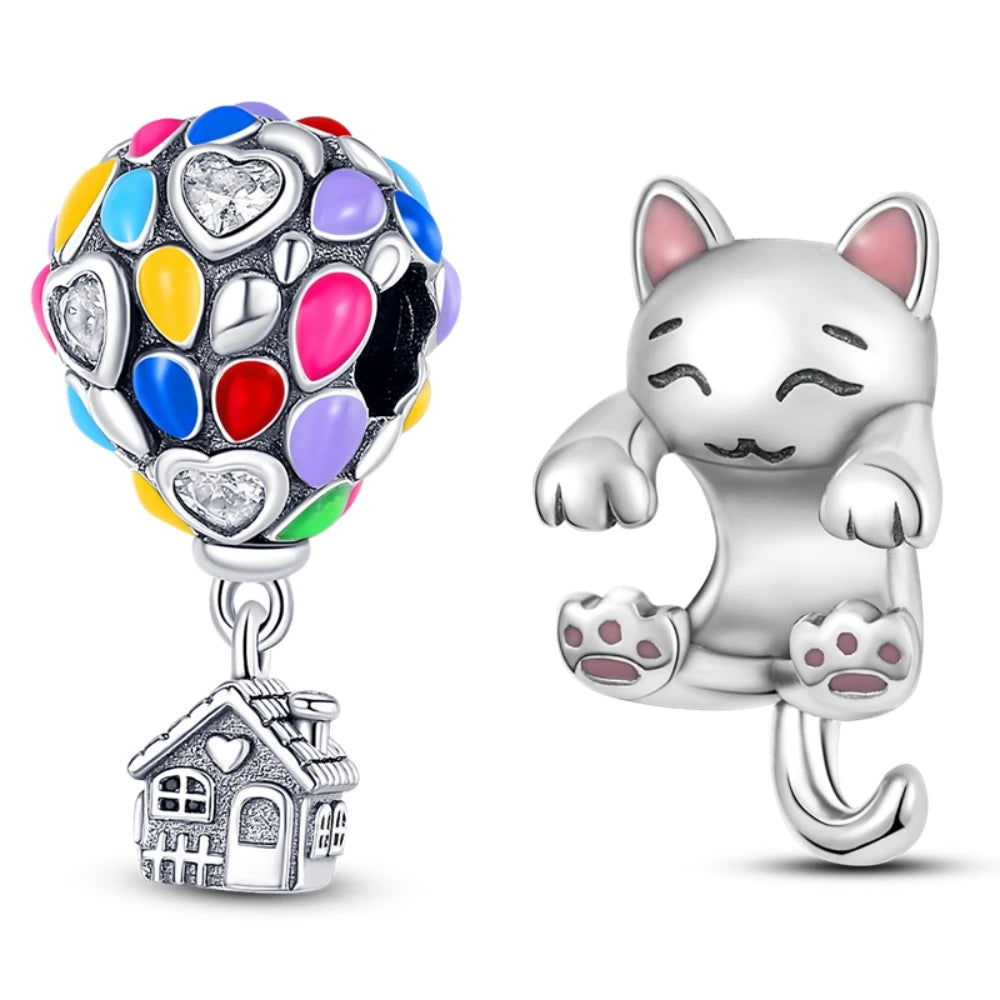 Cute Animal Pendant Charm Beads Bracelets