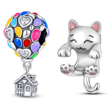 Cute Animal Pendant Charm Beads Bracelets