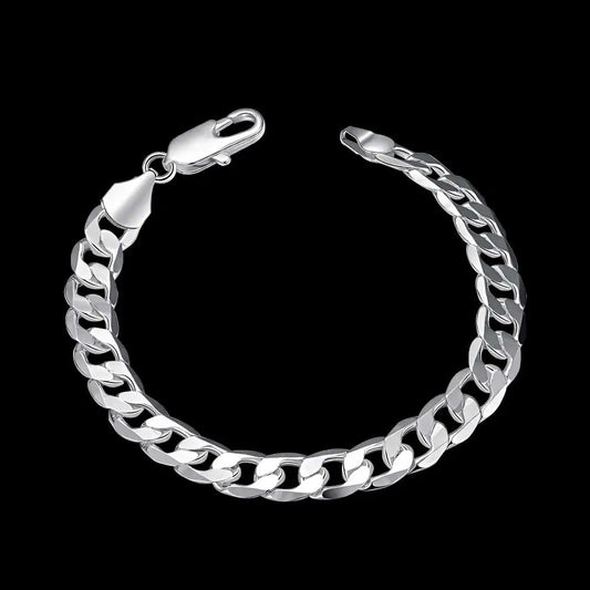 Comfortable Sterling Silver Bracelet