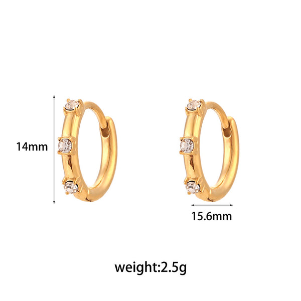 Fashion Simple And Light Luxury Ear Hoop Jewelry