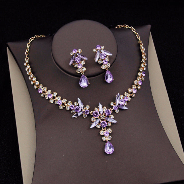 Royal Queen Bridal Luxury Tiaras Set