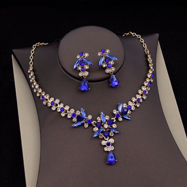 Royal Queen Bridal Luxury Tiaras Set
